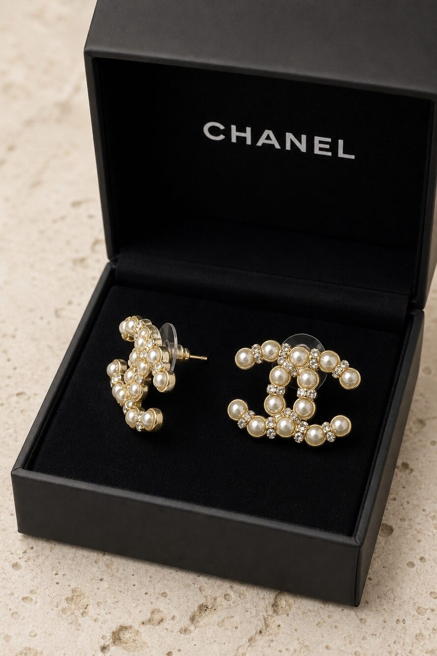 CHANEL Classic Parisian Earrings Style 23 | New with Box - Picture 6 of 9